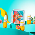 Buy now Sol de Janeiro Tropical Abundance Hair Repair Trio Travel Set | Jet Set | Sulfate Free Brazilian Joia Shampoo and Conditioner | Leave In Conditioner Spray | TSA Friendly | Amazon Exclusive at indiglob india
