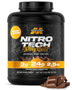 Buy now Muscletech Whey Protein Powder (Double Rich Chocolate, 5LB) - Nitro-Tech Whey Protein Isolate Smoothie Mix for Lean Muscle & Recovery - 24g of Whey Gold Protein for Women & Men - Packaging May Vary at indiglob india
