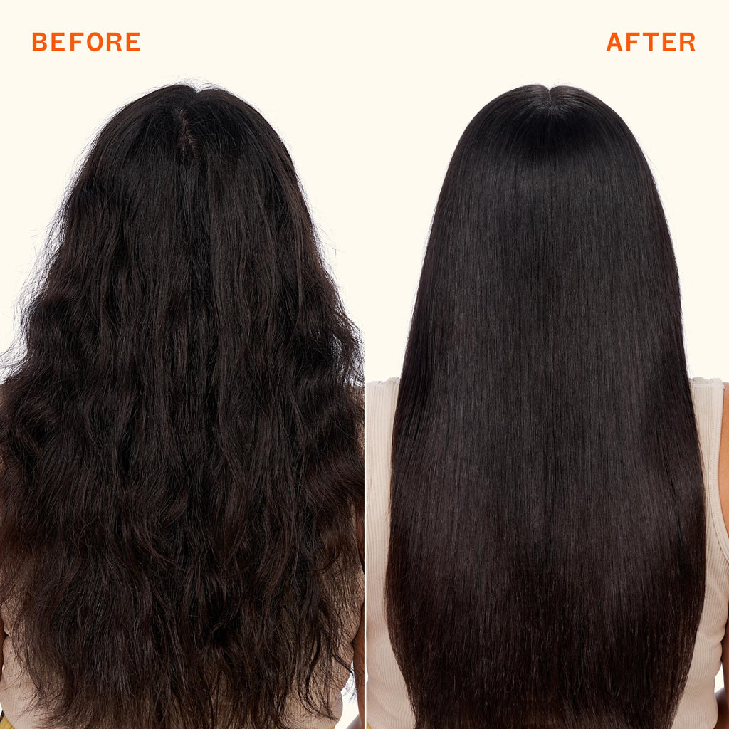 amika superfruit star lightweight hair styling + heat defense oil | heat protection, strengthen + reduce breakage, smooth frizz, add glossy shine | for all hair types