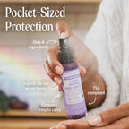 Dr. Bronner's - Organic Hand Sanitizer Spray (Lavender, 2 Ounce, 2-Pack) - Simple and Effective Formula, Cleanses & Sanitizes, No Harsh Chemicals, Moisturizes and Cleans Hands