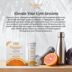 SIGNIFY NATURE Vitamin C 1000mg Effervescent Tablets with Zinc, 20CT | Potent Immune Support with Zinc, Sugar-Free & Vegan, Dissolvable Fizzy Tablet, Water Soluble, Easy Daily Vitamin C Boost