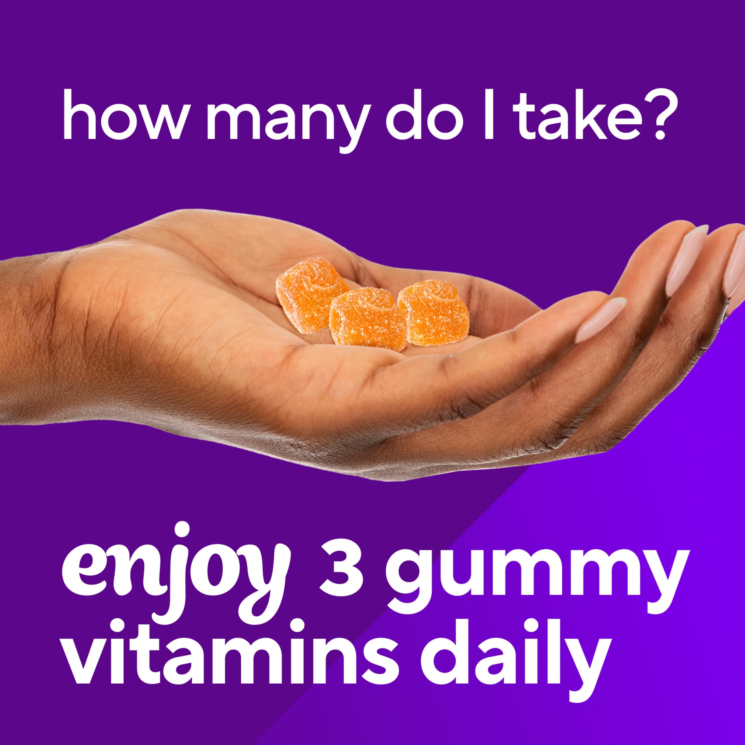 Vitafusion Power C Vitamin Gummies | 150 Count for Adult Men & Women | Orange Flavor | Gluten and Dairy-Free Gummy Supplement