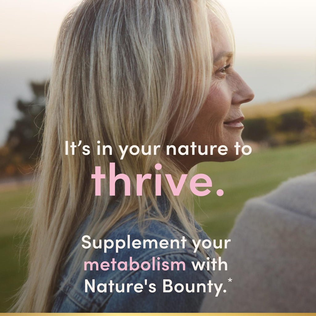 Nature's Bounty Optimal Solutions Metabolism Booster Supplement, 60 Count