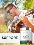 Carlyle Maca Root Capsules for Women & Men | 180 Count