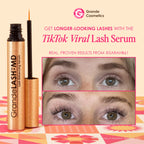 Grande Cosmetics GrandeLASH-MD Lash Enhancing Serum - Peptide & Vitamin Infused Formula for Longer, Thicker, Fuller Looking Lashes - Ophthalmologist Tested, Cruelty-Free, 6 Week Supply (1mL)