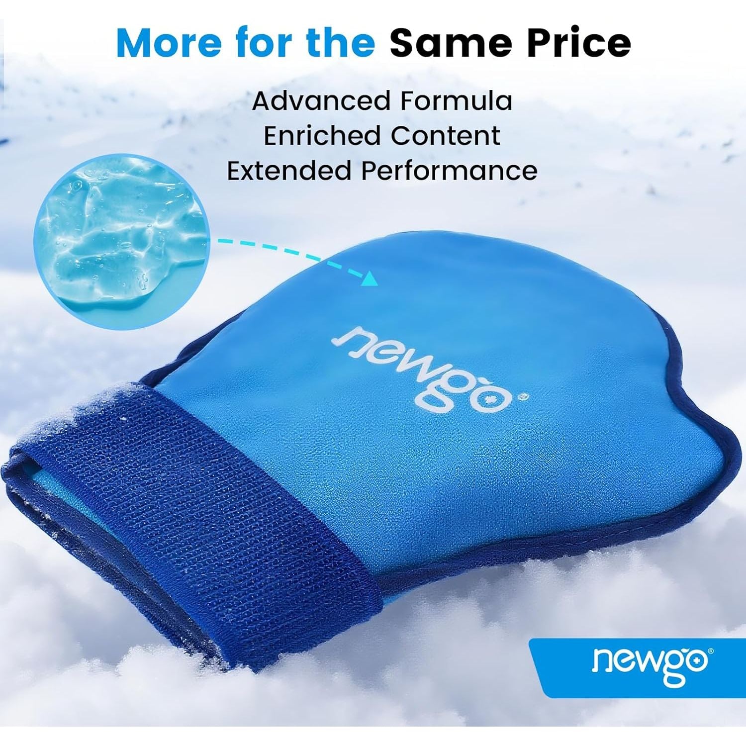 Buy now NEWGO Hand Ice Pack Golves for Pain Relief, FSA Eligible 2 Pack Cold Gloves for Chemotherapy Neuropathy, Ice Gloves for Hands Finger Injuries, Arthritis, Working Hands (Internal Length 8.7 Inches) at indiglob india