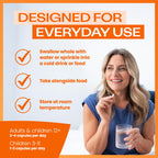 Bio-Kult Everyday Probiotics | 14 Strains | Adult Probiotic Supplement | Non-GMO, Gluten-Free | 120 Capsules