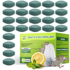 24 Pcs Mouse Repellent Rodent Repeller Natural Peppermint Oil Pest Control