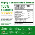 Mullein Drops for Lungs, Lung Detox for Smokers,Alcohol Free - 120 Servings | Mullein Leaf Extract with Echinacea,Elderberry,Marshmallow Root for Respiratory,Immune & Lymphatic Drainage - Sugar Free