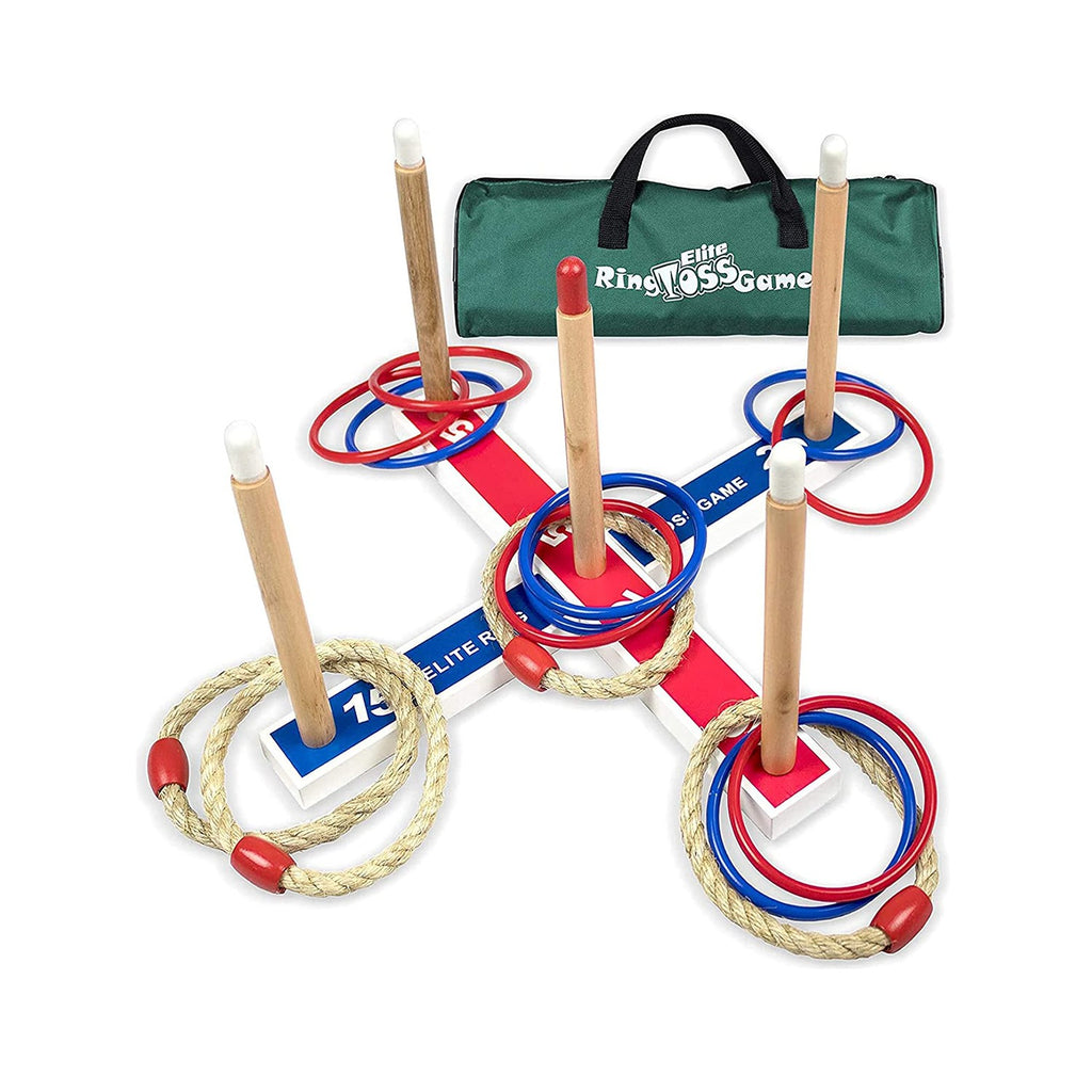 Elite Sportz Ring Toss Games for Kids - Outdoor Yard Game for Adults & Family - Backyard Toys, Outdoor Game, Backyard Games, Lawn Games for Kids Ages 4-8