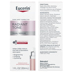 Eucerin Radiant Tone Dual Serum Dark Spot Corrector, Dark Spot Serum with Thiamidol and Hyaluronic Acid, 1 Fl Oz Bottle