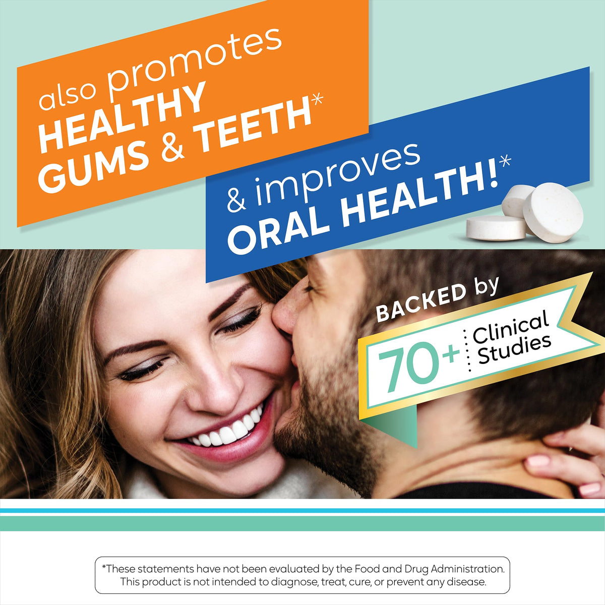 BioGaia Prodentis Fresh Breath Oral Probiotics for Bad Breath & Halitosis