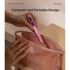 MelodySusie Pen-Shaped Portable Cordless Nail Drill,PC180G 25000RPM Rechargeable Electric File with LED Display for All Nail Care, Manicure Shaping & Acrylic Gel Removal for Nail Artists DIY at Home