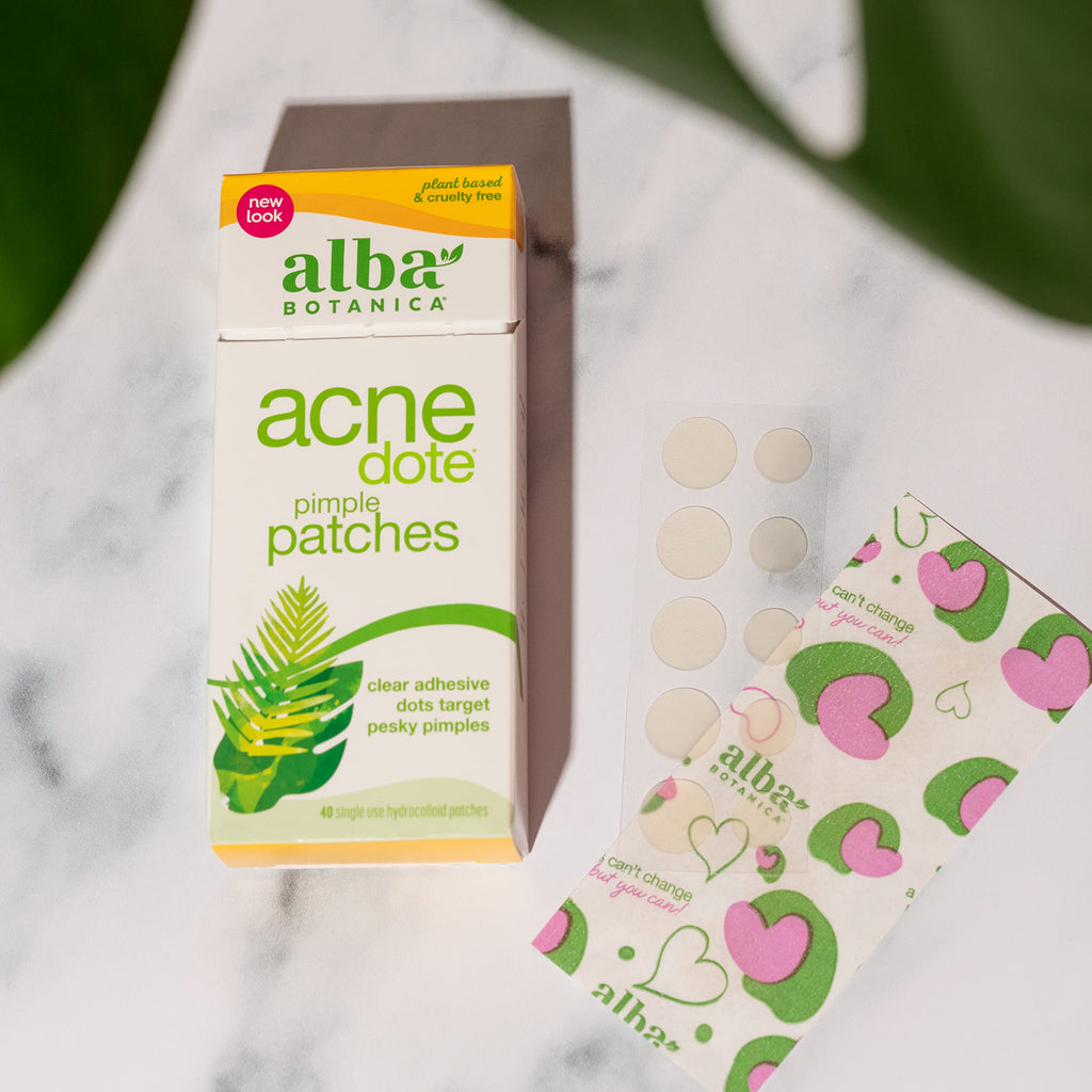 Buy now Alba Botanica Acnedote Pimple Patches for Face - Pimple, Spot Patches - Hydrocolloid Skincare Patches - 40 Count at indiglob india