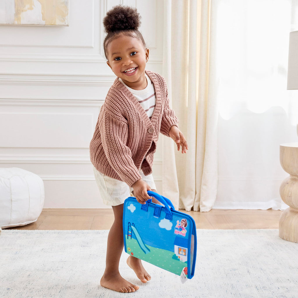 Buy now Melissa & Doug?? Ms. Rachelƒ?› What to Wear Felt Activity Board Take-Along Preschool Learning Toy for Boys and Girls - FSC Certified at indiglob india