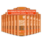 Right Guard Sport Original Scent Deodorant Spray - Aluminum Free Spray Deodorant for Men, 24-Hour Odor Protection, Anti-Stain, & Long-Lasting, 8.5 oz (2 Pack)