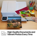 HP Envy 6555 Wireless All-in-One Color Inkjet Printer, Print, Scan, Copy, Duplex Printing Best-for-Home, 3 Month Trial of Instant Ink Included, AI-Capable (C2XR6A) Portobello