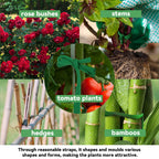MAQIHAN Plant Ties for Outdoor Plants - Soft Garden Twine 2 Pack 115FT