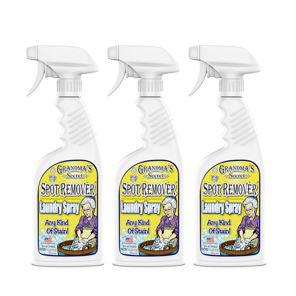 Buy now Grandma's Secret Spot Remover for Clothes - Chlorine, Bleach and Toxin-Free - Fabric Stain Remover Removes Oil, Paint, Blood and Pet Stains – 2 Ounce, Pack of 2 at indiglob india