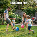 AMOR PRESENT 2 PCS Inflatable Playground Balls, 8.7 Inch