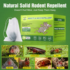 24 Pcs Mouse Repellent Rodent Repeller Natural Peppermint Oil Pest Control