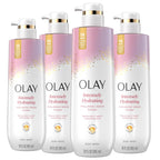 Buy now Olay Body Wash for Women, Intensely Hydrating, Hyaluronic Acid Serum Complex, Renews Moisture, Free of Parabens & Phthalates, Vitamin B3 Lameller Technology, For All Skin Types, 20 fl oz (Pack of 4) at indiglob india