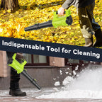 Electric Leaf Blower Cordless with 3.0Ah Battery and Charger, 680CFM 230MPH