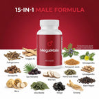 Clean Nutraceuticals Fadogia Agrestis Tongkat Ali Turkesterone Supplement with Horny Goat Weed, Saw Palmetto, Maca Root, Siberian Ginseng, Tribulus Terrestris, Fenugreek, Wild Yam - 60 Count