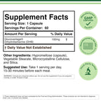 Dihydroberberine 100mg GlucoVantage, Metabolism, 60 Capsules | Metabolism Supplement, Gentler + Better-Absorbed Than Berberine, Patented GlucoVantage