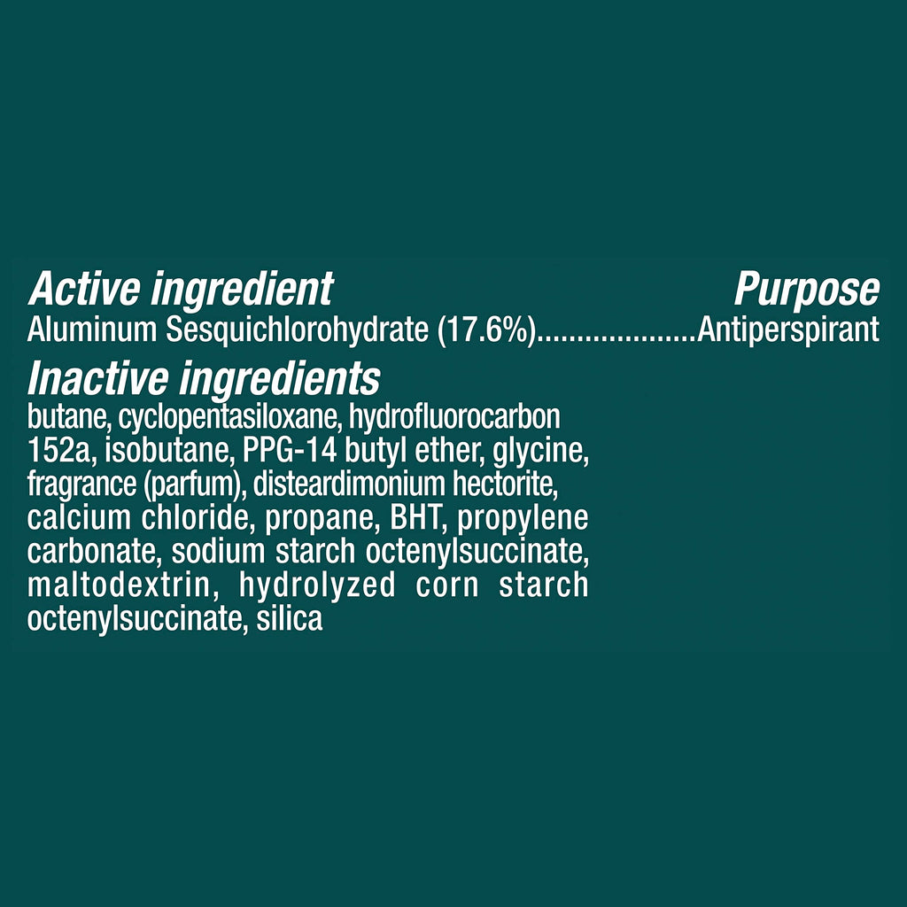 Degree Antiperspirant Deodorant Dry Spray Cool Rush 3.8 oz 3 Count | 72-Hour Sweat and Odor Protection For Men With Body Heat Activated® Technology