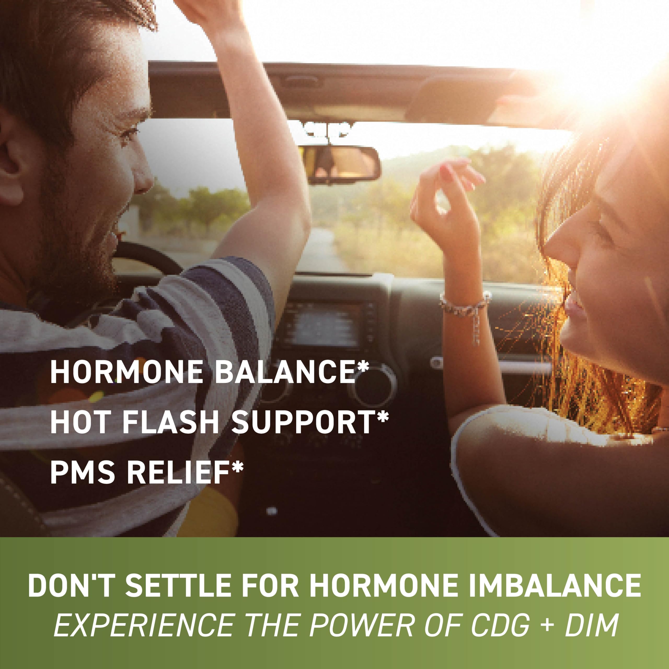 Calcium D-Glucarate with DIM Supplement, Estrogen Detox & Hormone Balance | Detox & Cleanse, Hormonal Acne Menopause & CDG for Liver Support for Women & Men, Non-GMO, Third-Party Tested, 30 Capsules