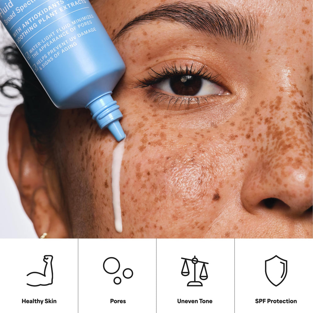 Paula's Choice RESIST Hydrating Fluid Face Moisturizer SPF 50 | Face Sunscreen for Oily Skin with Chamomile & Vitamin E, UVA/UVB Protection, Fragrance-Free, TSA Friendly