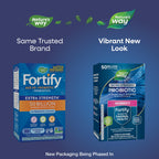 Nature's Way Women's Fortify Extra Strength(1) Pre+Probiotic, 50B CFU, 30ct | Once-Daily Capsule, Potent Multi-Strain Probiotic for Digestive, Vaginal and Immune Support*, No Refrigeration Required