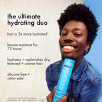 amika hydro rush intense moisture conditioner with hyaluronic acid