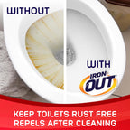 Buy now Iron OUT Automatic Toilet Bowl Cleaner Tablets, Helps Remove and Prevent Rust Stains with Every Flush, Lasts up to 45 Days, Made in the USA, 6 Tablets at indiglob india
