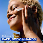 NIVEA Creme Body, Face and Hand Moisturizing Cream, 13.5 Oz Tin