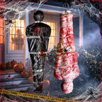 2 Packs 6ft Halloween Body Bags Decorations Outdoor, Hanging Corpse Props