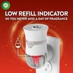 Air Wick Plug In Refill Apple Cinnamon Medley Fall Scent Essential Oils 7ct