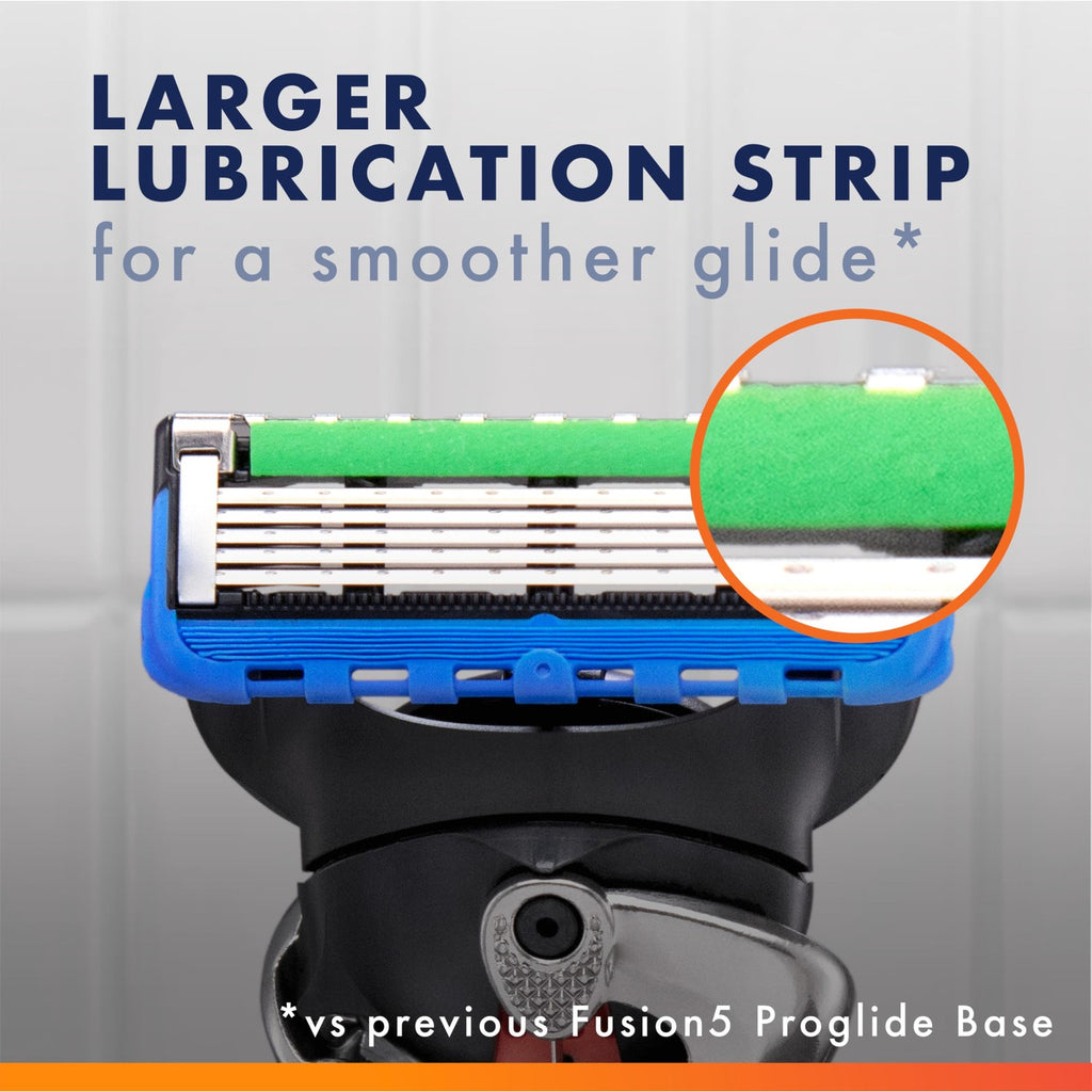 Gillette Fusion5 ProGlide Men's 5-Blade Razor Blade Refills with Precision Trimmer, 10 Count