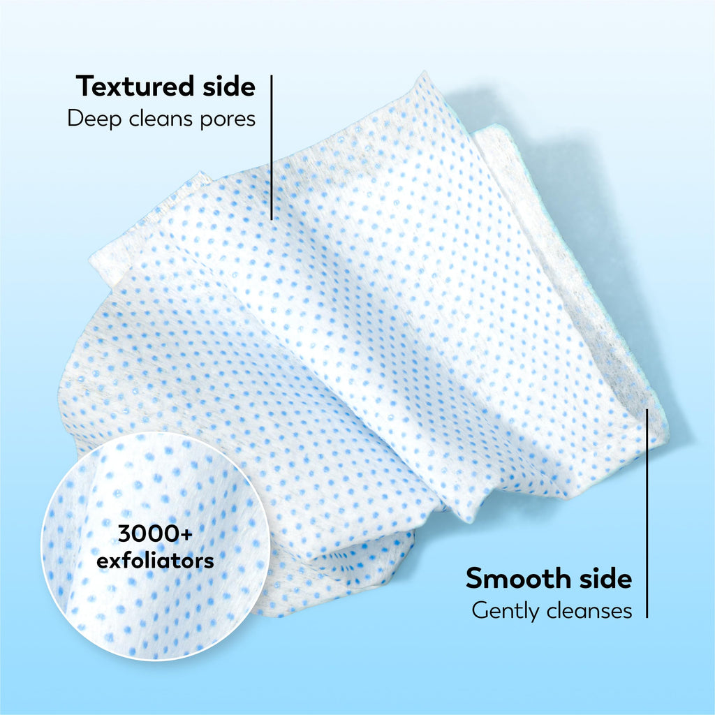 Olay Makeup Remover Wipes, Daily Facials Deep Clean Face Cleanser for Normal to Oily Skin, Alcohol & Fragrance Free, Soft Face Wash Towels, Travel Essentials for Women, Convenient Dry Cloths, 66 ct