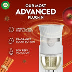 Air Wick Plug In Refill Apple Cinnamon Medley Fall Scent Essential Oils 7ct
