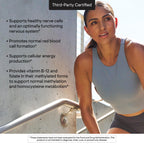 THORNE B-Complex #12, 8 Active B Vitamins & Choline, 60 Capsules