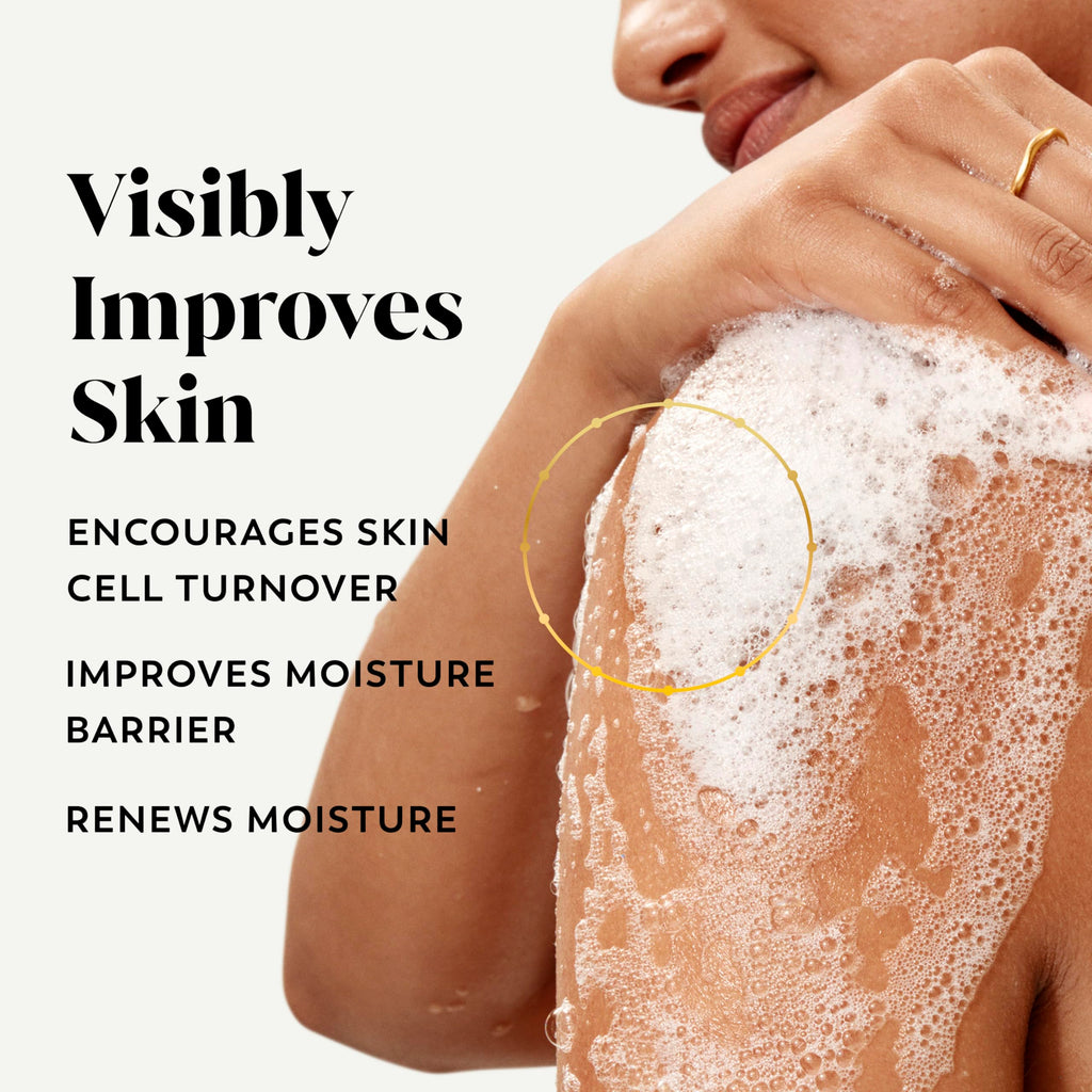Olay Body Wash for Women, Tone Brightening Exfoliation, Vitamin C Serum Complex, Renew Moisture, Free of Parabens & Phthalates, Vitamin B3 Lameller Technology, For All Skin Types, 20 fl oz