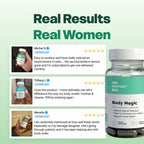 Her Fantasy Box | Body Magic | Chlorophyll Capsules – Vegan Detox & Digestion Support, Gut & Skin Health, Natural Energy Booster – 30 Capsules (200 mg)