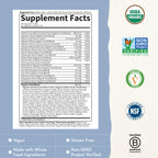 Garden of Life Once Daily Whole Food Multivitamin for Men, Organic Mens Vitamins & Minerals, Vitamin C, Zinc, Vegan, for Health & Well-Being, 60 Tablets | Organic Mens Vitamins & Minerals, Vitamin C, Zinc, Vegan, For Health & Well-Being, Whole Food