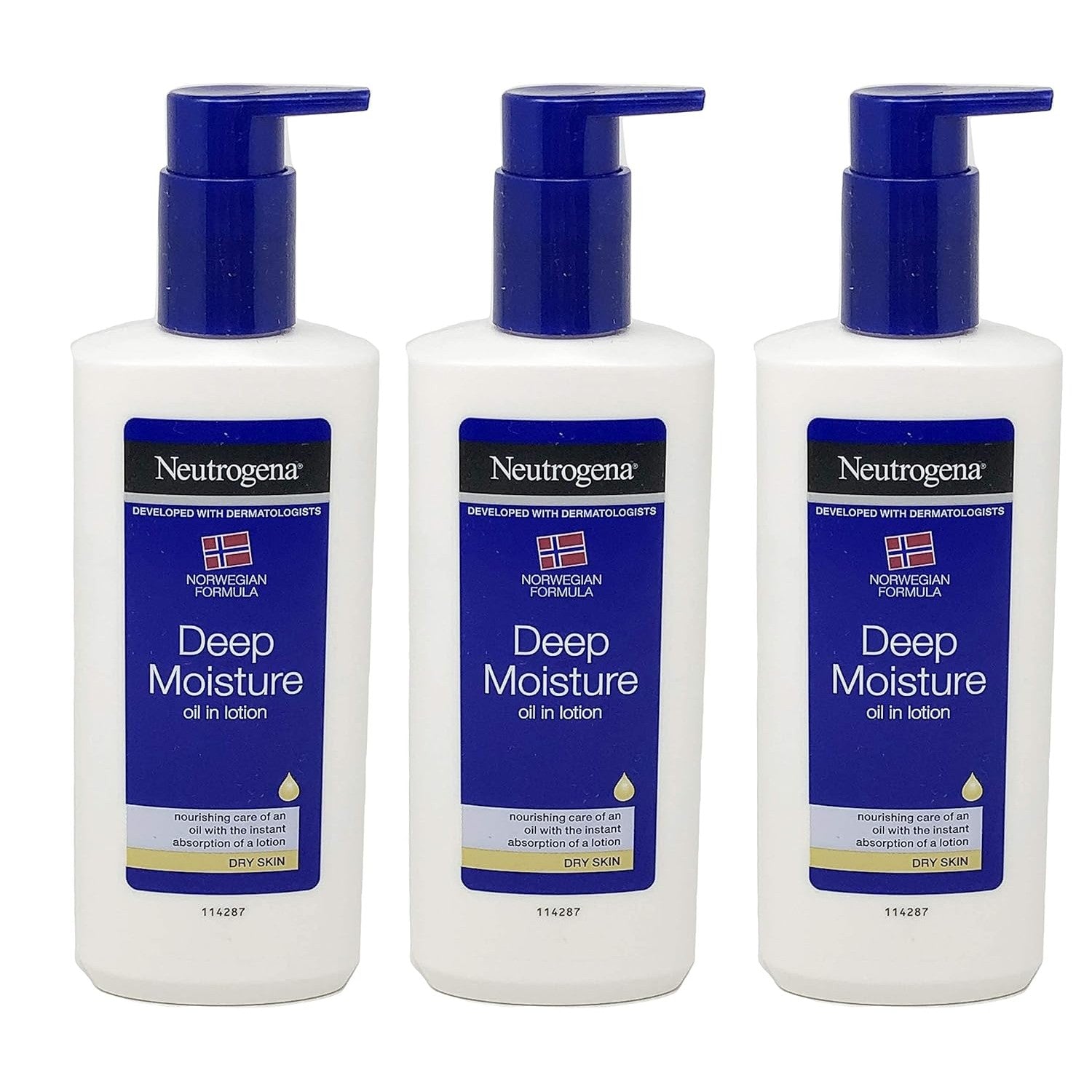 Buy now Neutrogena Norwegian Formula Deep Moisturiser Body Lotion - Dry Skin (400ml) 13.5 Fl Oz (Pack of 1) at indiglob india