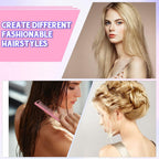 Buy now 8 Pcs Styling Hair Comb Brush Set with Teasing Edge Brush Parting Rat Tail Comb Hairclip for Women Slicking Ponytail and Smoothing Hair(Pink) at indiglob india