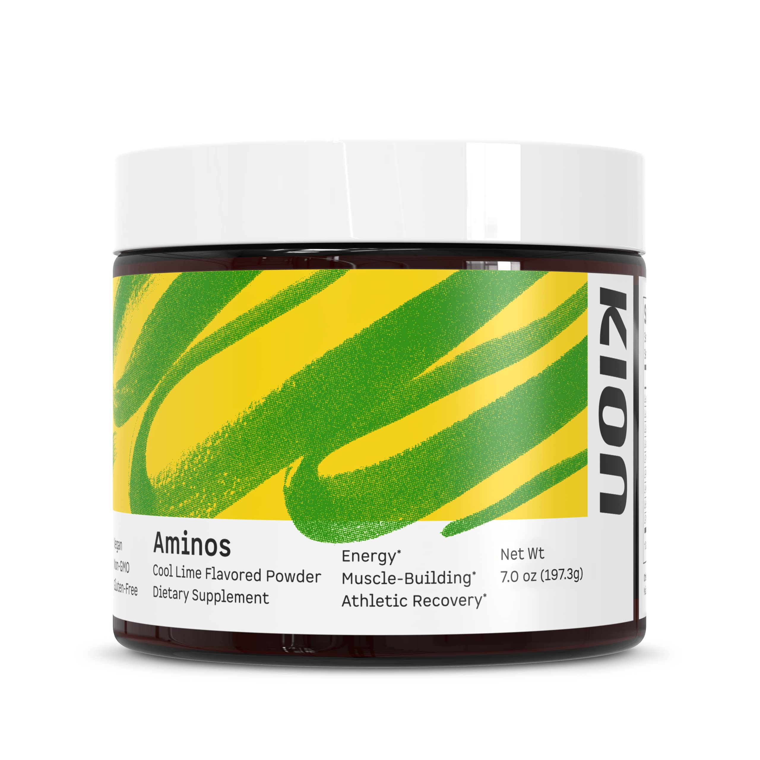 Kion Aminos Essential Amino Acids Powder, EAA & BCAA, Lean Muscle, Energy | All 9 aminos, caffeine-free, sugar-free, to curb cravings and support muscle with age, dieting, or GLP-1 use