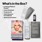 Buy now Revlon Color Effects Permanent Highlighting Kit, Ammonia & Paraben Free Hair Dye, 60 Platinum, 8 Oz (Pack of 1) at indiglob india