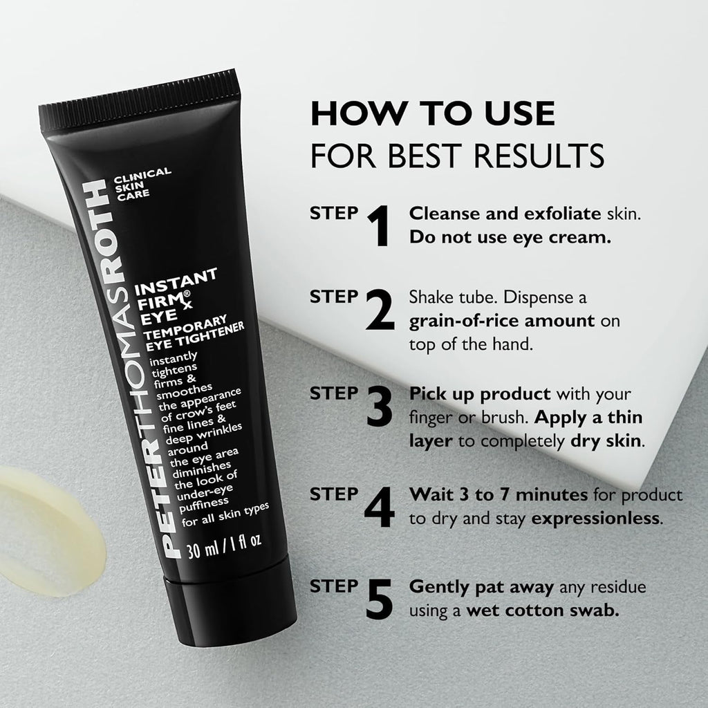 Buy now Peter Thomas Roth | Instant FIRMxÂ® Temporary Eye Tightener | Firm and Smooth the Look of Fine Lines, 1 oz at indiglob india